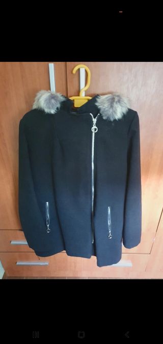 Abrigo de paño de mujer 