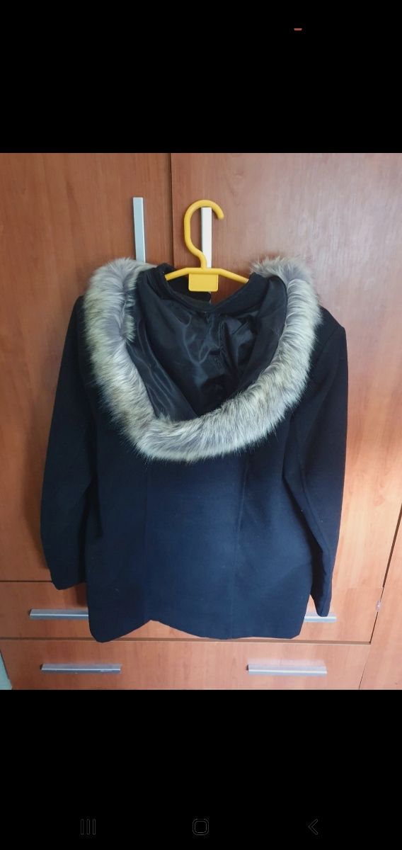 Abrigo de paño de mujer