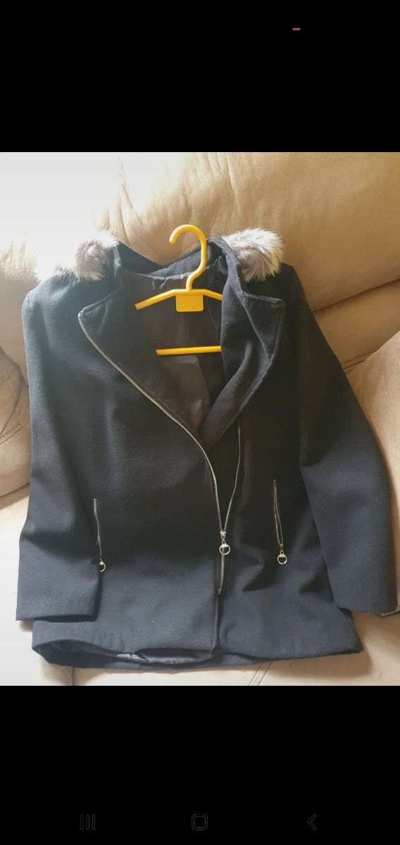 Abrigo de paño de mujer