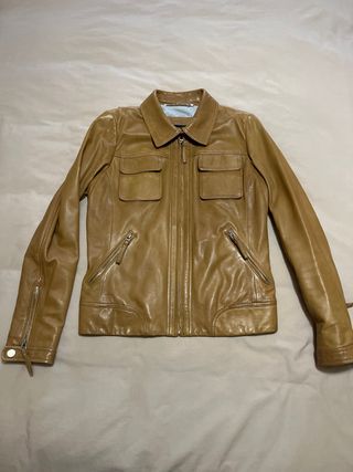 Cazadora Mujer Piel Massimo Dutti 