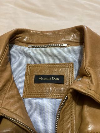 Cazadora Mujer Piel Massimo Dutti 