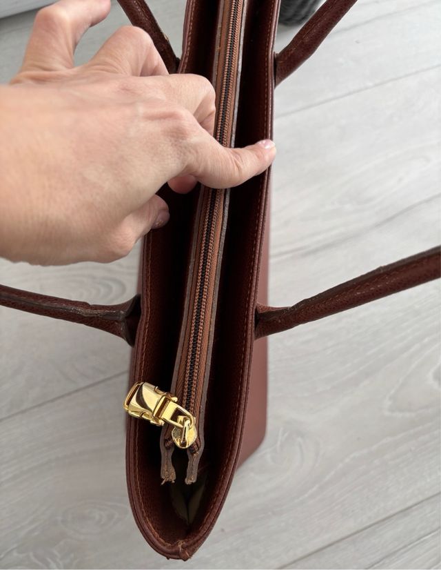 Bolso vintage piel nuevo