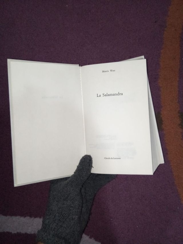 La Salamandra (Original Title: The Salamander) Spanish Version (Circulo De Lectores)