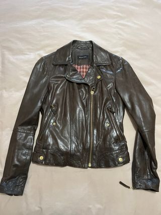 Chaqueta Mujer piel Massimo Dutti