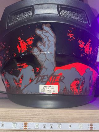 Casco de moto