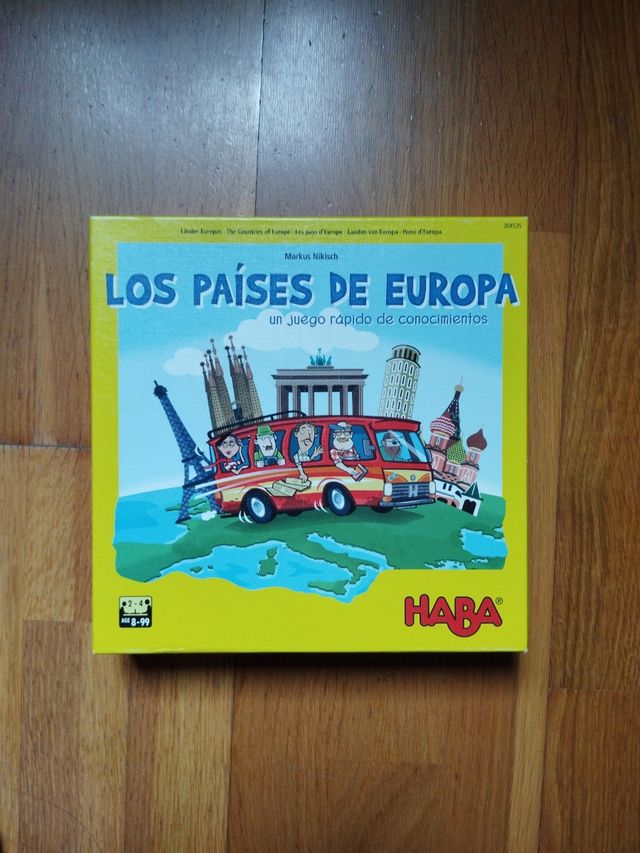 Juego Los países de Europa, Haba