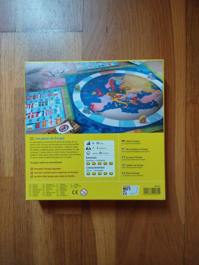 Juego Los países de Europa, Haba
