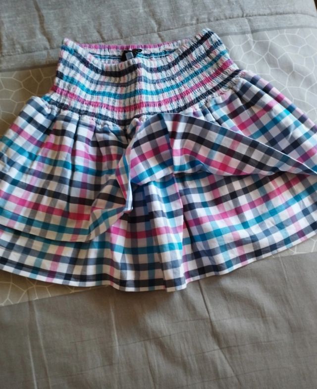 Falda niña talla 12 años de Trasluz