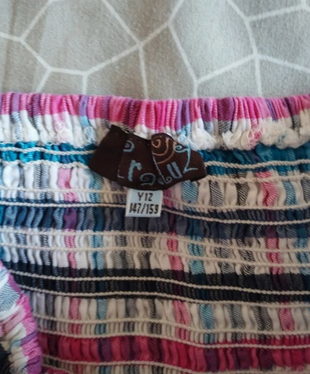 Falda niña talla 12 años de Trasluz