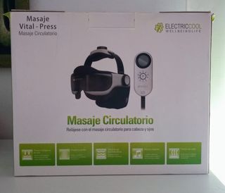 Casco de masaje circulatorio
