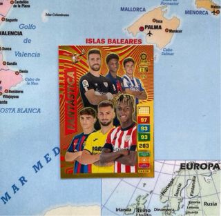 Carta fantástica 510 cromo adrenalyn XL 22 23