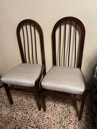 Sillas de comedor