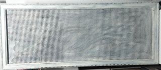 Cabecero de madera y enea