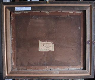 Antico dipinto John Edward Walker I° 900 Olio