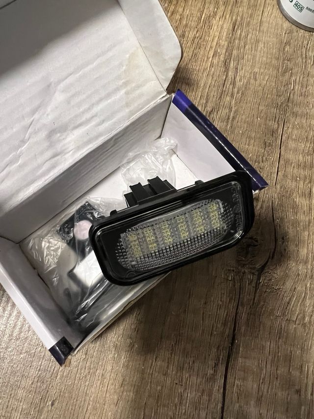 Led matricula mercedes