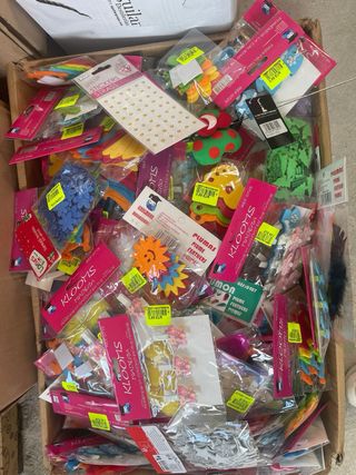 Lote de manualidades