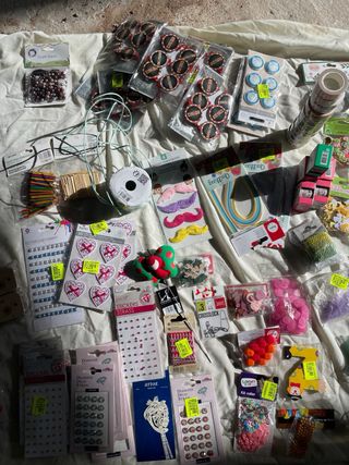 Lote de manualidades