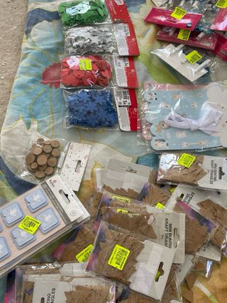 Lote de manualidades