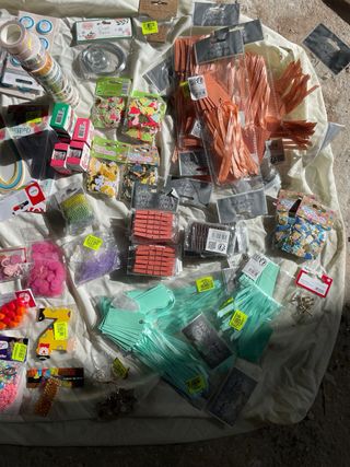 Lote de manualidades