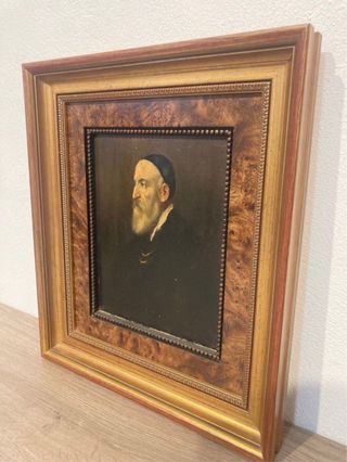 Antiguo cuadro pintado