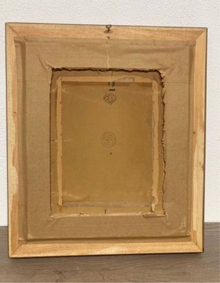 Antiguo cuadro pintado