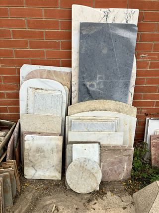Marmol piezas
