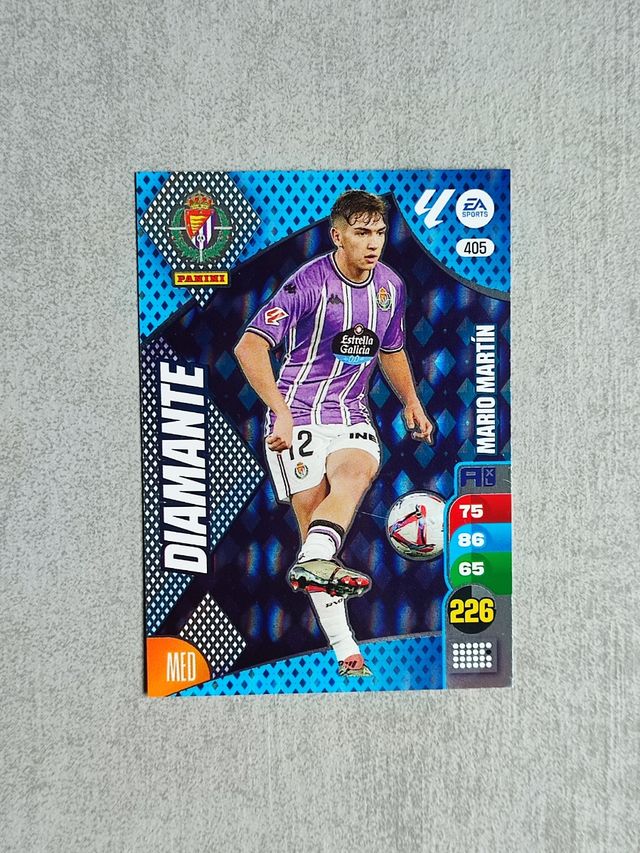LOTE CARTAS REAL VALLADOLID ADRENALYN PANINI 2025