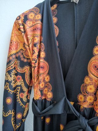 Vestaglia anni 70 da indossare oggi come vestito