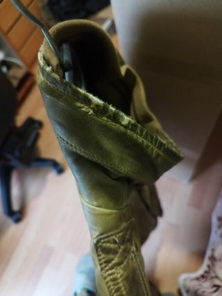 Cazadora cuero hombre