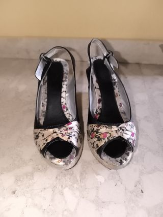 Cuñas zapato sandalia 