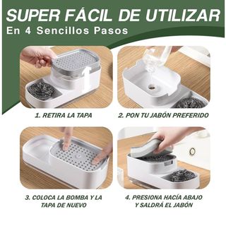 Dispensador de jabón y Pulverizador de agua 200ml.