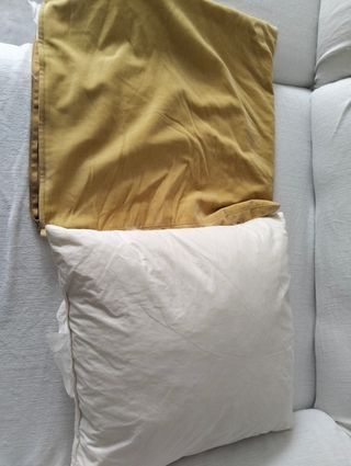 Funda + relleno pluma cojín ikea