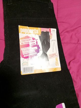 Pantalón pana elástica