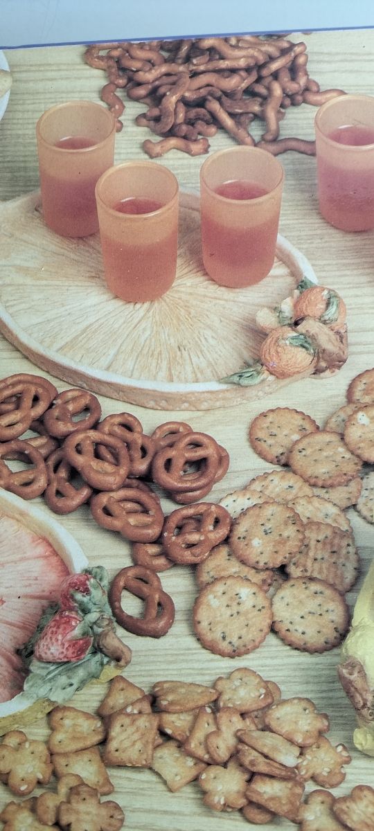 Bandeja con 6 vasos de chupitos nuevos