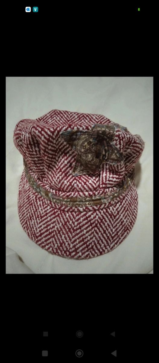 Gorra de paño
