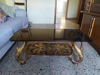 Mesa de centro de salón vintage