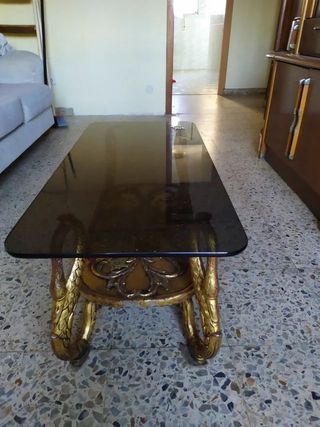 Mesa de centro de salón vintage