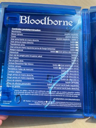 Juego ps4 . bloodborne