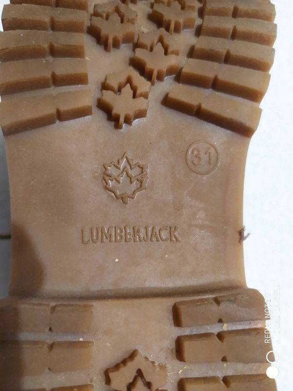 Scarponcini Lumberjack da bambino - N.ro 31