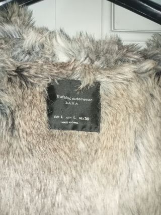 Abrigo militar oversize Zara
