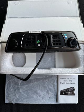 Espejo Retrovisor Con Cámara Y Gps