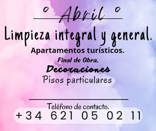 Servicio de Limpieza Integral.