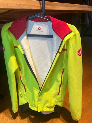 Chaqueta ciclismo Goretex windstopper 