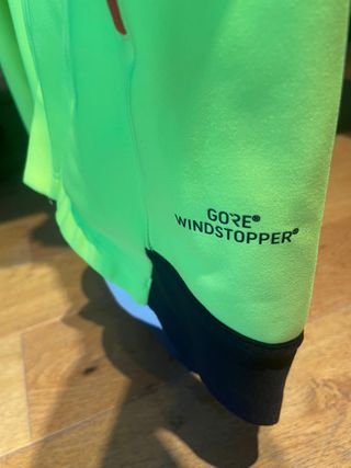 Chaqueta ciclismo Goretex windstopper 