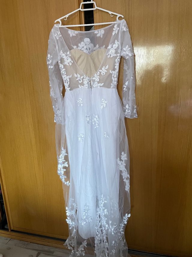 Traje de novia negociable