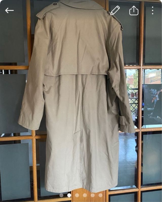 CHAQUETA VINTAGE  PIEL MARRÓN HOMBRE 