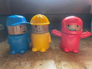 Muñecos desmontables Ikea oficios