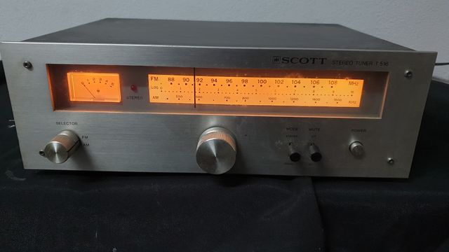 Sintonizador vintage scott T 516 en buen estado