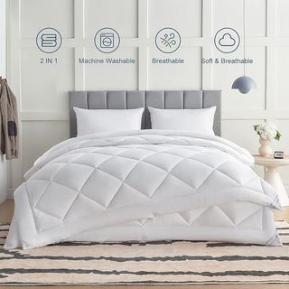 WAVVE Edredón Relleno Nórdico Cama 80 4 Estaciones