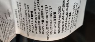 Piumino Benetton 11-12 anni nero